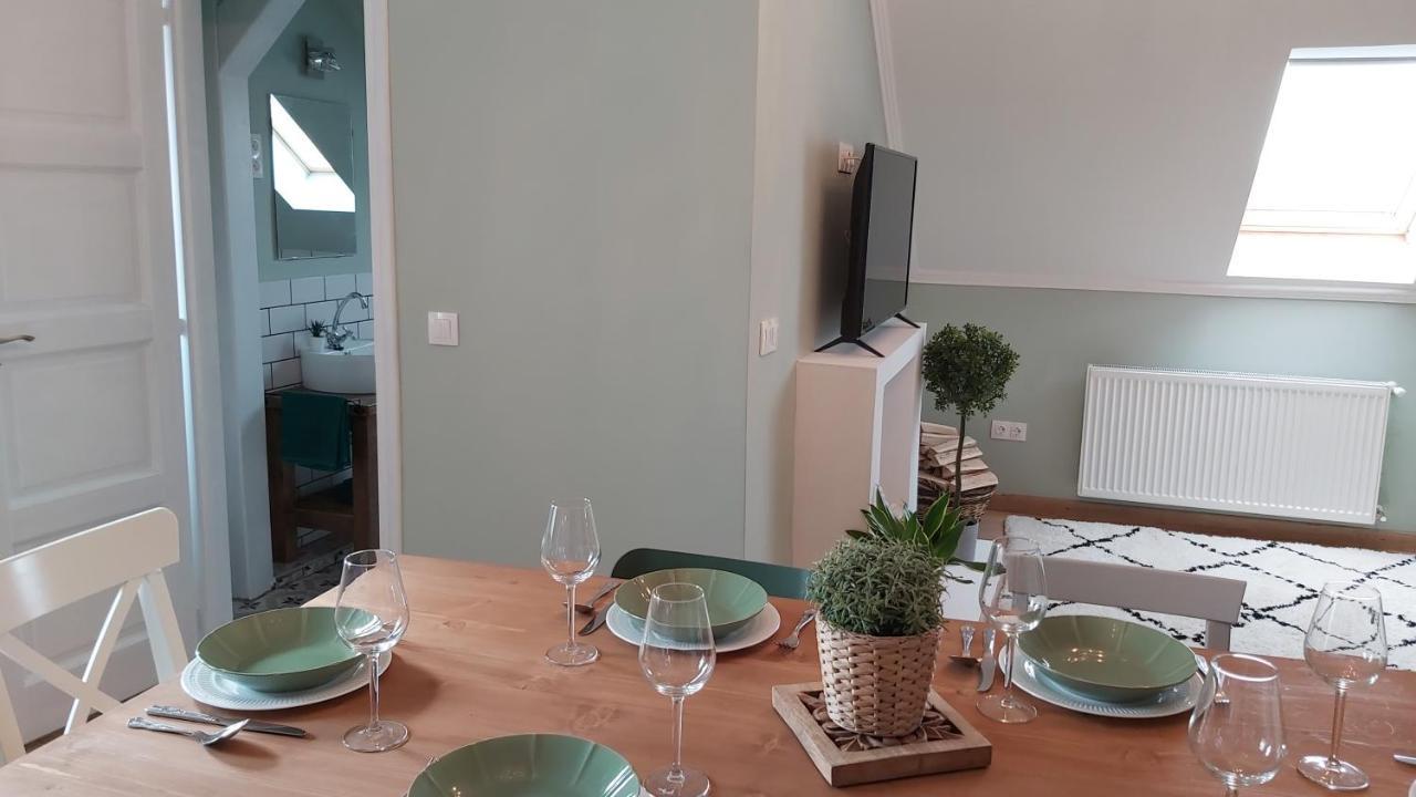 A Zoldbiciklis Haz Apartman Egerszalók Kültér fotó